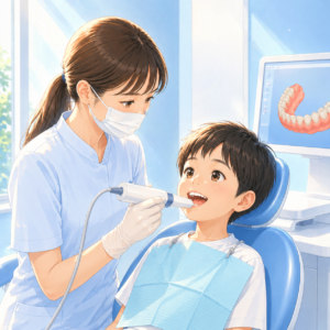 口腔内スキャナーとは？従来の歯型取りとの違いと、矯正治療で大切な理由