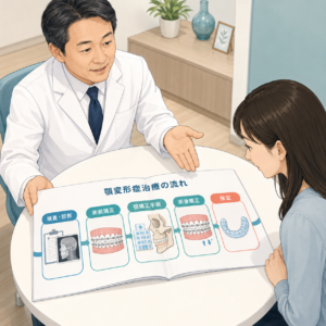顎変形症の治療はどのように進む？初診相談から手術・術後矯正・保定までの流れを解説します
